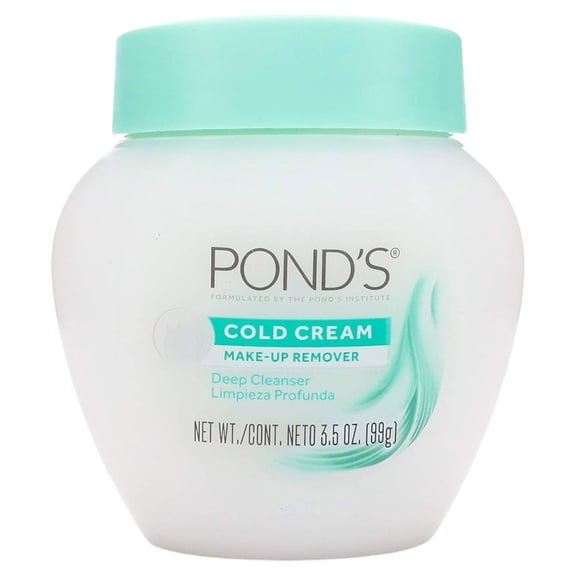 Pond's 3.5 oz. Cold Cream Cleanser Moisturizing Deep Cleanser and Makeup Remover