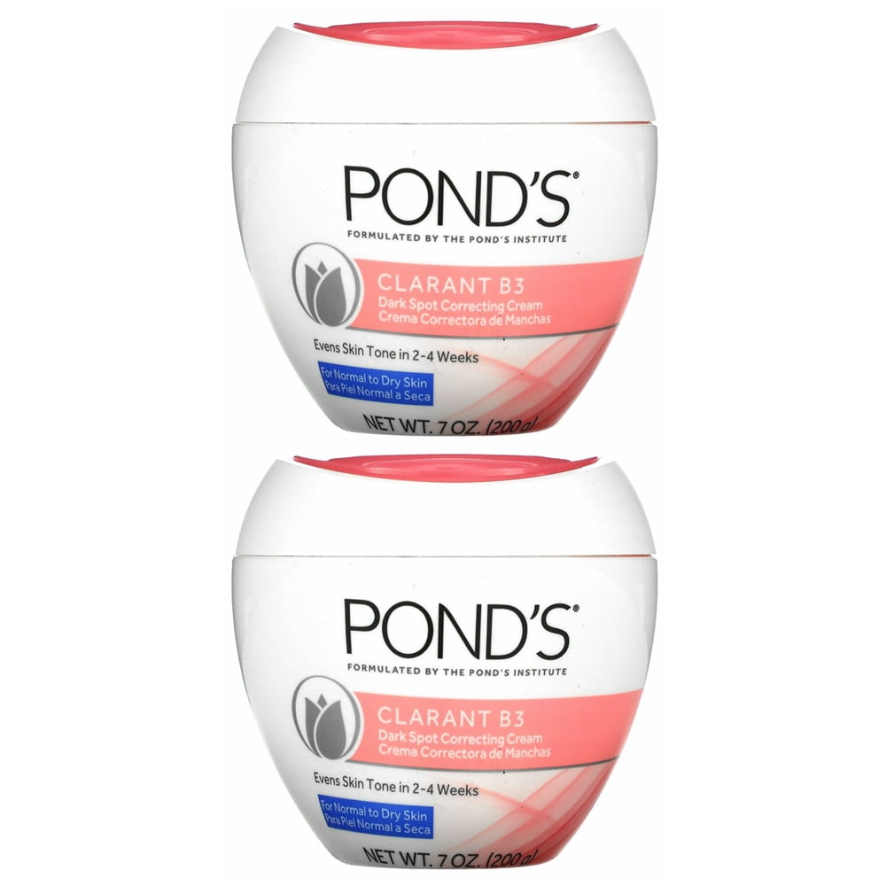 Pond's Clarant B3 Dark Spot Correcting Cream Before And After Pond's Clarant B3 Dark Spot Correcting Cream. Moisturizes and Evens