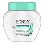 Ponds Cold Cream Cleanser Moisturizing Deep Cleanser & Makeup Remover, 9.5 Oz, 2-Pack