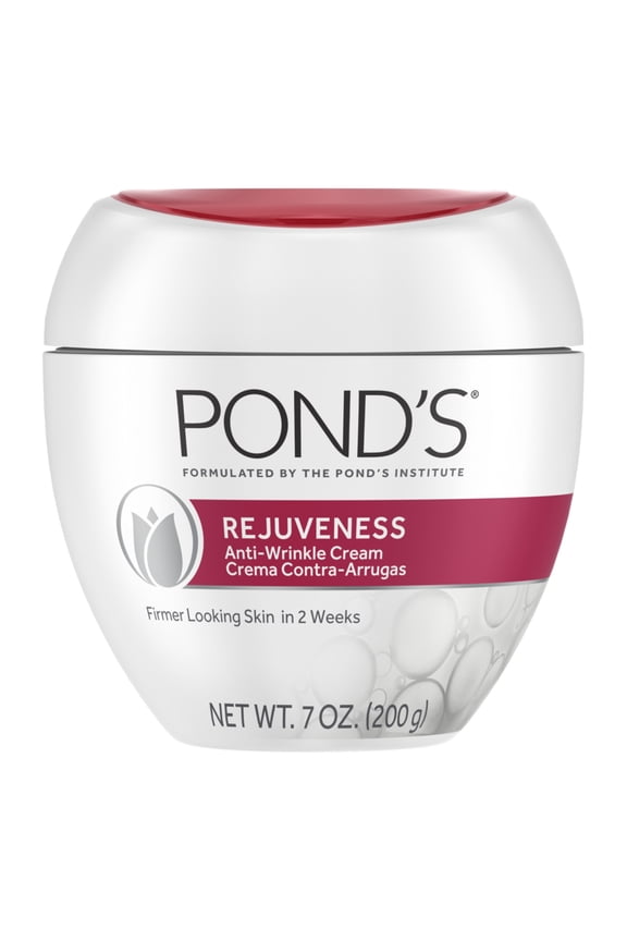 PONDS Rejuveness Face Cream, Anti-Aging Moisturizer with Collagen, AHAs & Vitamin E  7 oz
