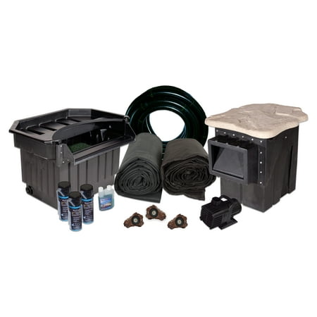 PondBuilder Elite 6100 Complete Water Garden and Pond Kit with 30 Foot x 30 Foot EPDM Liner - XLP0