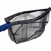 PondH2o Heavy Duty Debris Skimmer Pond Net Head 18 with Telescoping Pole Extends to 9 Foot, Pond Sludge Skimming Net