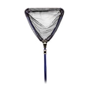 PondH2o Water Garden Koi Fish Pond Skimmer Catching Net with Fine 2mm course mesh, w/Fold-over Collapsible Head Telescopic Pole
