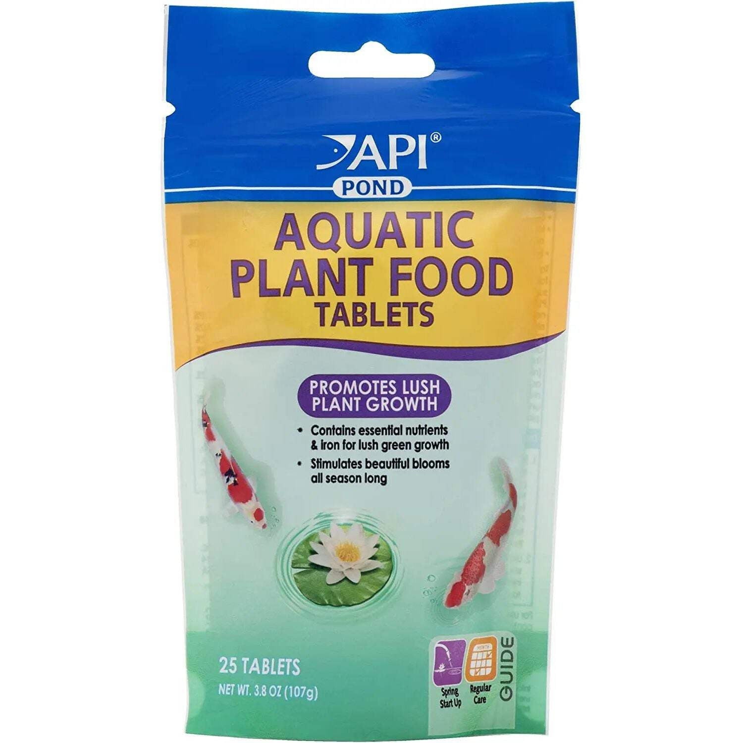 API Pond Aquatic Plant Food Tablets, 25 Count