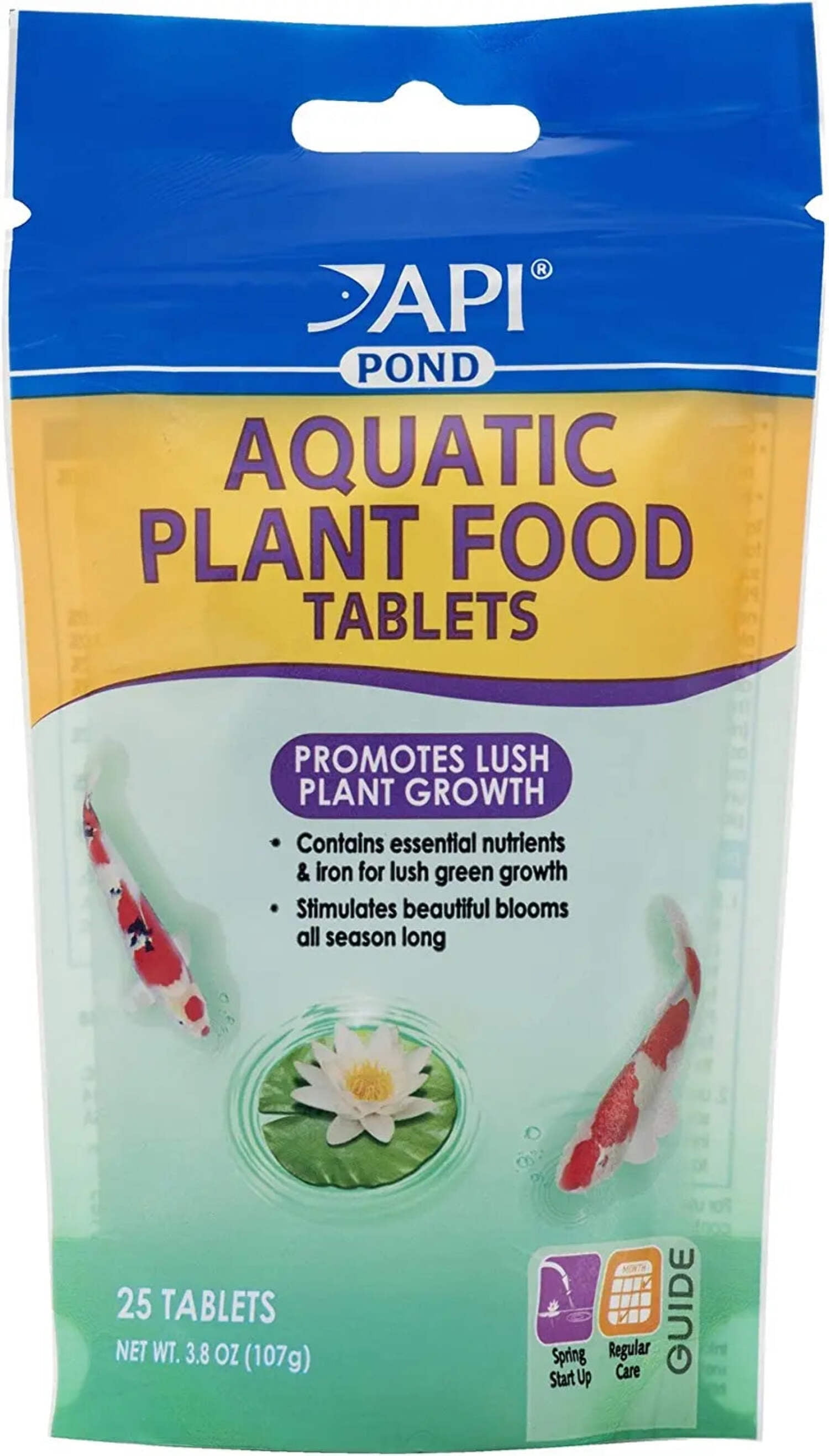 API Pond Aquatic Plant Food Tablets, 25 Count