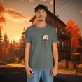 thumbnail image 1 of Ponder Cat Badge Short Sleeve Tee, 1 of 4