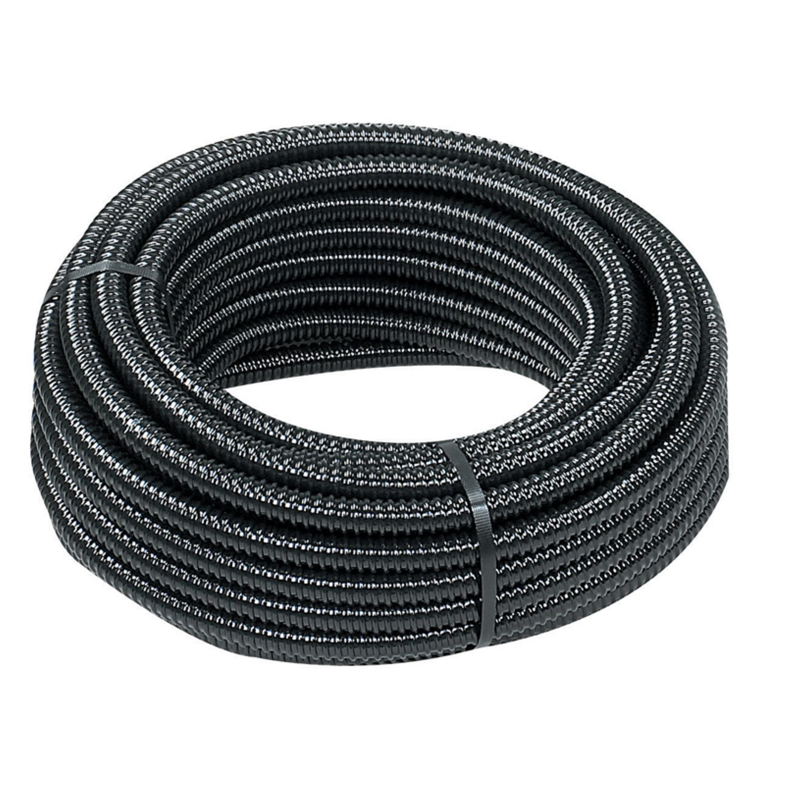 Pondmaster 12420 Black 2" I.D. X 50' Corrugated Tubing