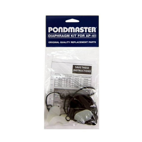 Pondmaster 14545 Supreme Diaphragm Rebuild Replacement Kit AP-40 Pond Air Pumps