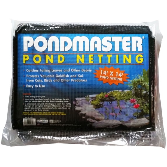 Pondmaster Floating Pond Netting | Protect Fish from Predators Debris