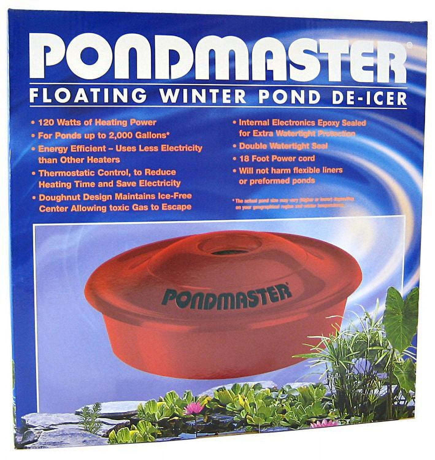 Pondmaster Floating Winter Pond DeIcer [Pond, DeIcers] 120 Watts Up