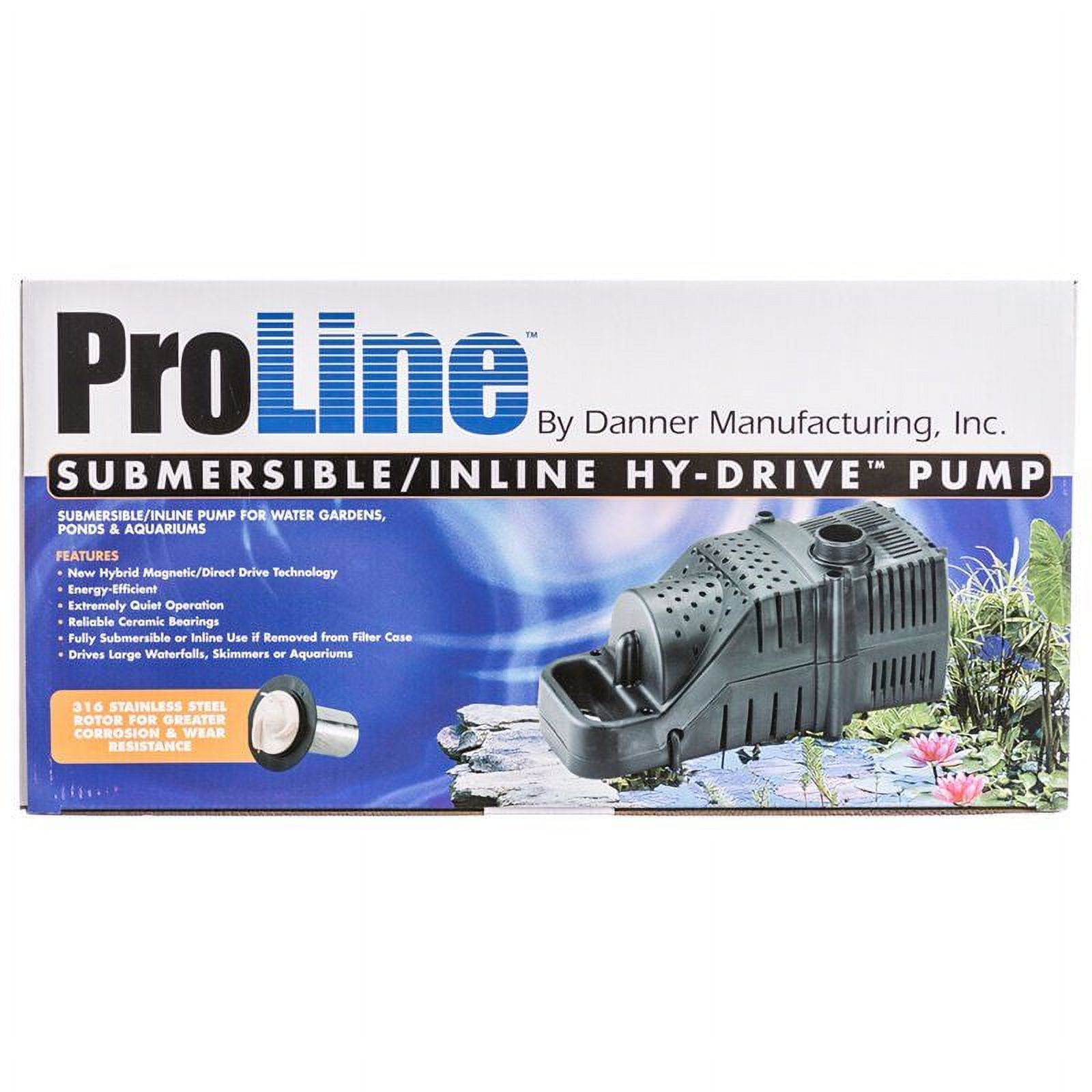 ProLine Black Plastic 3200 GPH Waterfall Pump