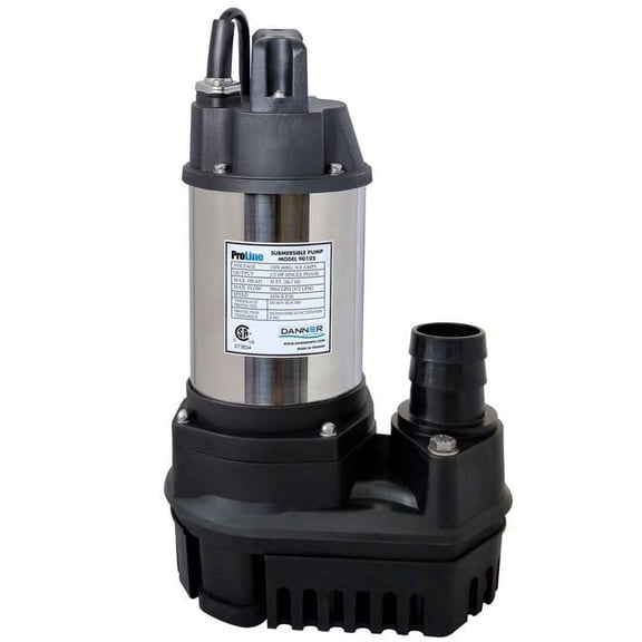 Pondmaster SU90105 Proline High-Flow Submersible Water Pump - 0.5 HP