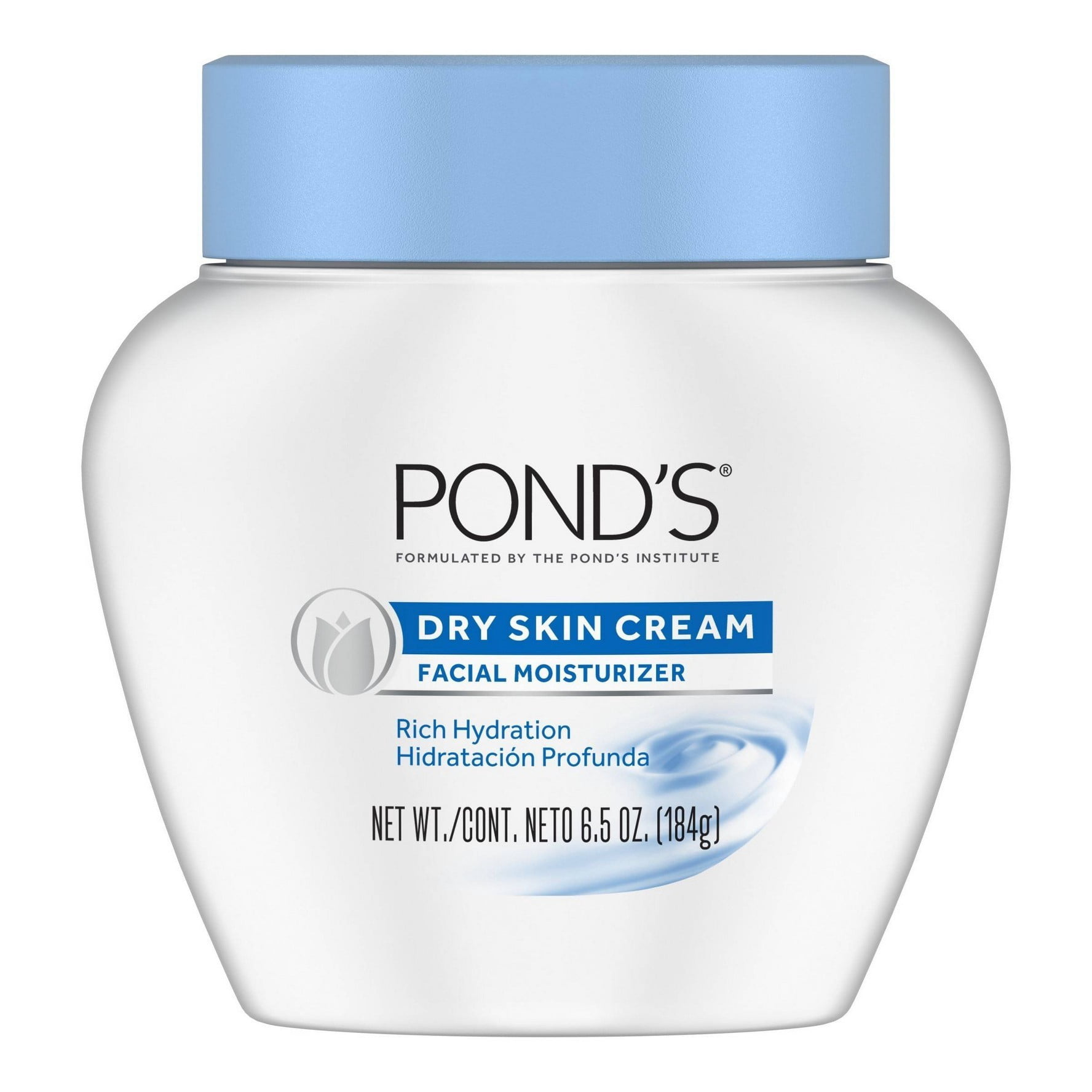 Ponds Dry Skin Cream Facial Moisturizer 6.5oz Jar (Pack of 3)