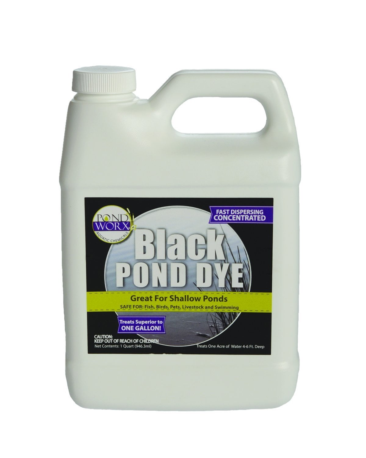 Ultra Concentrated Black Pond Dye for Lakes and Ponds