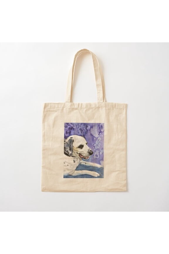 Pongo The Dalmatian Canvas Tote Bags, Reusable Shopping Bag