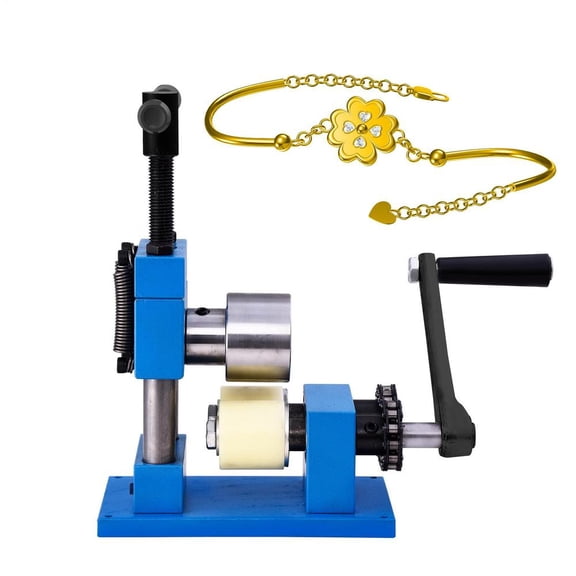 Ponguvn Hand Crank Ring Bending Machine Multi-Functional Ring Earring Bending Machine Hand-Cranked Metal Processing Tool for Copper Aluminum Gold Earrings Crafts elegant