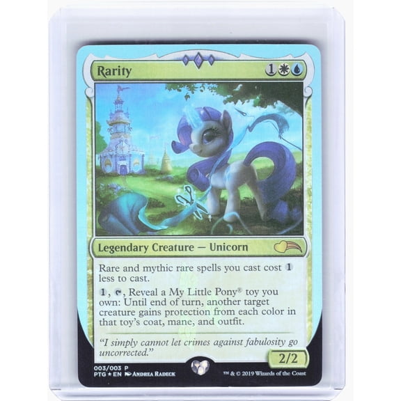 Ponies: The Galloping Rarity Foil Promo #3