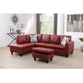 thumbnail image 1 of Ponliving Furniture 3-Pieces Living Room Sofa Set, 1 of 5
