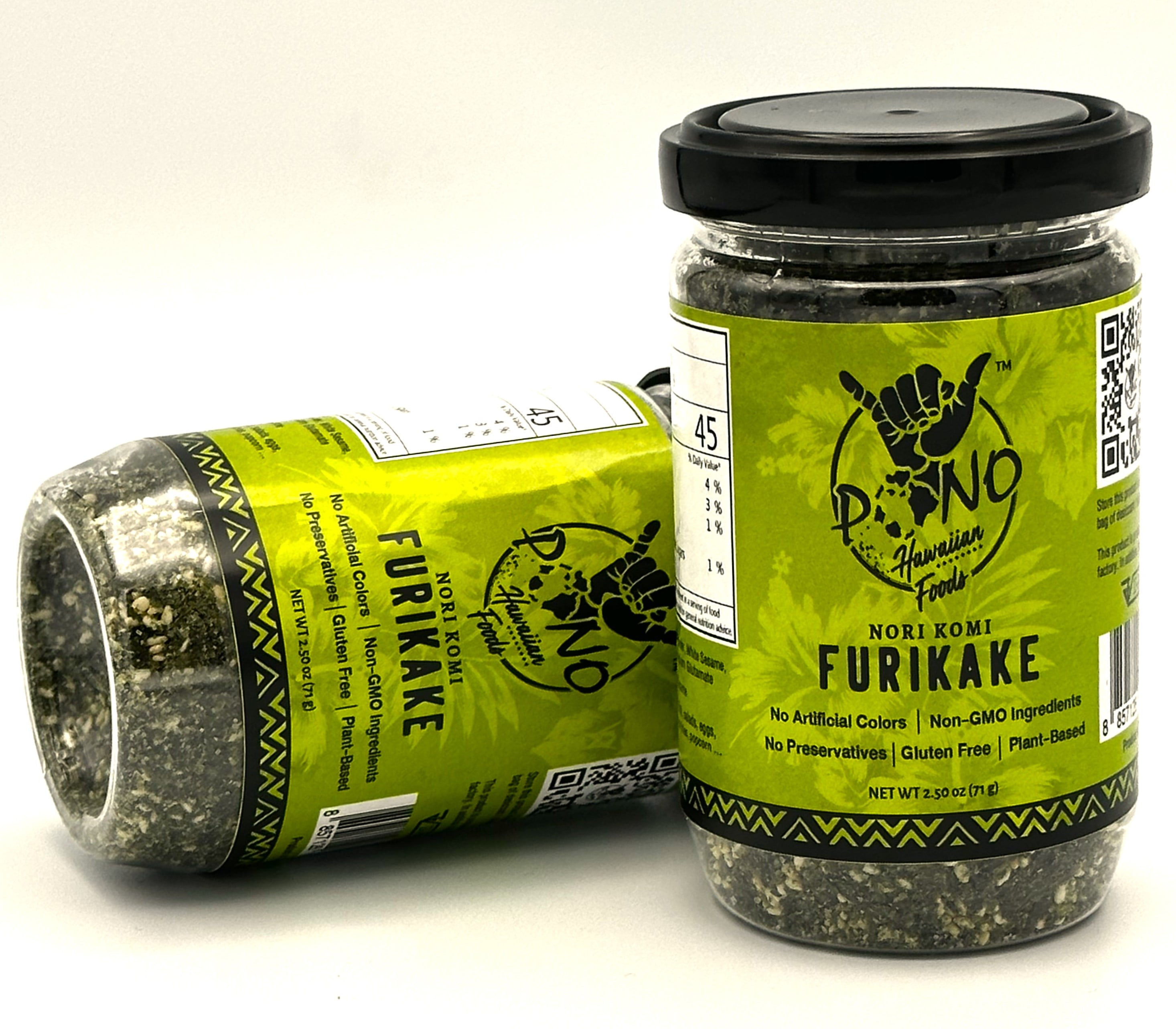 Pono Hawaiian Nori Komi Furikake Rice Seasoning GlutenFree and Non