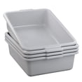 thumbnail image 1 of Ponpong 25 Quart Plastic Commercial Bus Box, Restaurant Bus Tubs, 4 Packs, 1 of 8