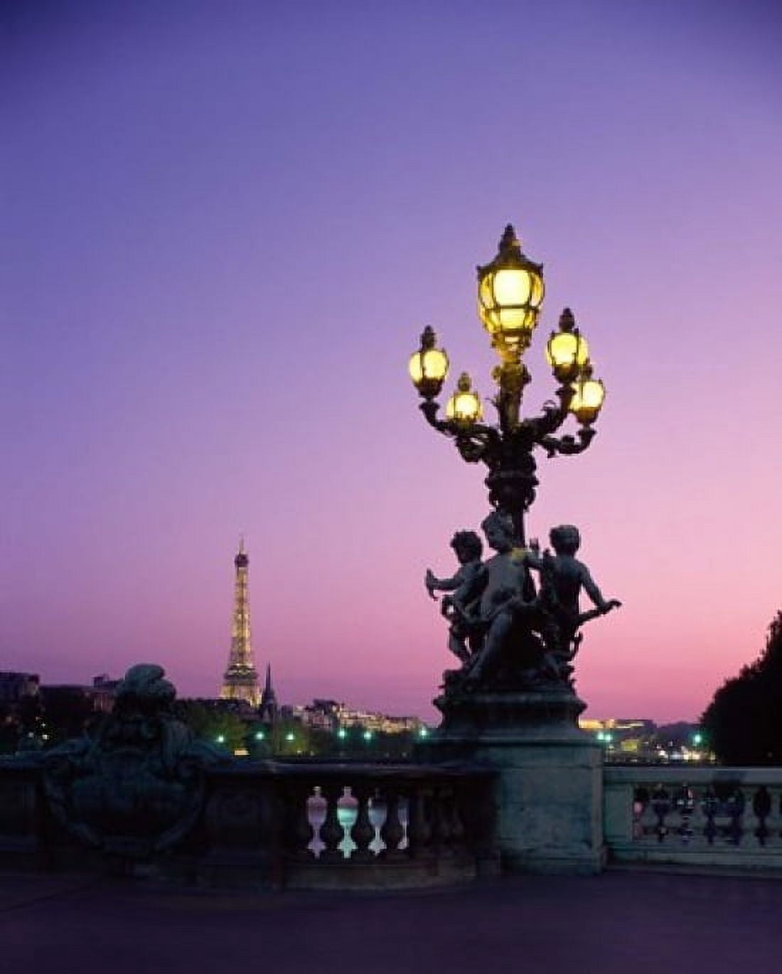 Pont Alexander III Paris Canvas Art - Paul Thompson DanitaDelimont (22 x 27)
