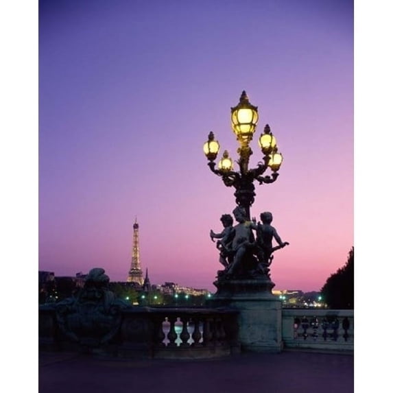 Pont Alexander III Paris Poster Print by Paul Thompson (11 x 14)