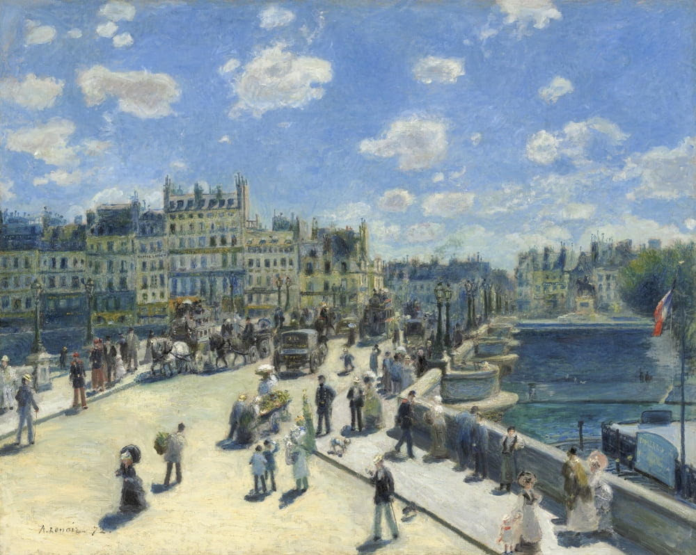 Pont Neuf Canvas Art - (36 x 24)