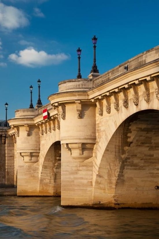 Pont Neuf over the River Seine Canvas Art - Brian Jannsen DanitaDelimont (24 x 36)