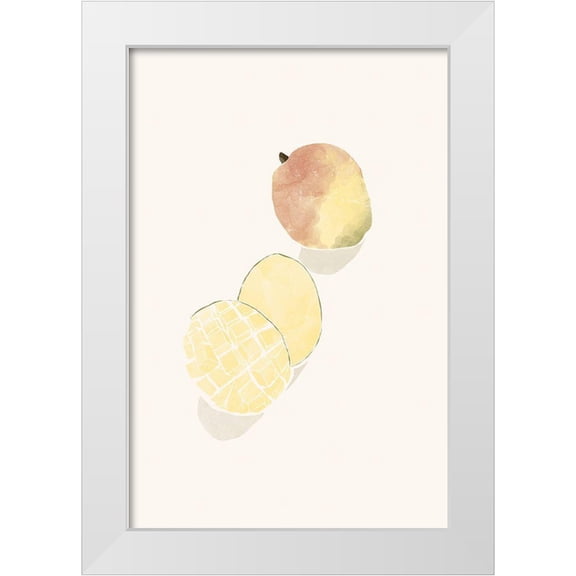 Pont, Yuyu 11x14 White Modern Wood Framed Museum Art Print Titled - Tropical Mango