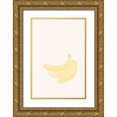 thumbnail image 1 of Pont, Yuyu 13x18 Gold Ornate Wood Framed with Double Matting Museum Art Print Titled - Tropical Banana, 1 of 4