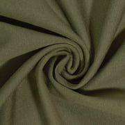 Ponte De Roma Nylon-Rayon Stretch Knit Fabric 60 Wide Many Colors Rayon Nylon Spandex Soft BTY Army Green