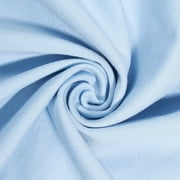 Ponte De Roma Nylon-Rayon Stretch Knit Fabric 60" Wide Many Colors Rayon Nylon Spandex Soft BTY Light Blue