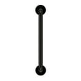 thumbnail image 1 of Ponte Giulio  16 in. Contractor Series Black Grab Bar, 1 of 3