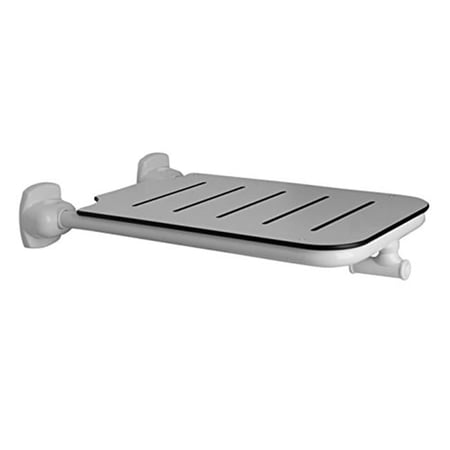 Ponte Giulio Contractor Series Folding Tub Bench with Phenolic Top- - White