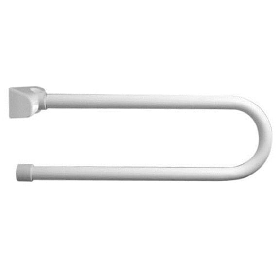 Ponte Giulio G25JCS49W1 Contractor Series Folding Grab Bar - White