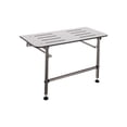 thumbnail image 1 of Ponte Giulio USA G56UHS02W8 Rectangular Folding Shower Seat, White, 1 of 1