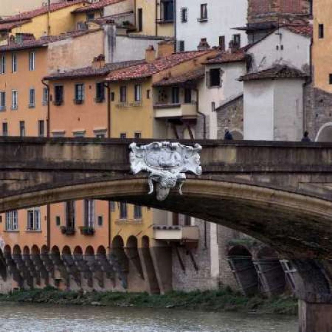 Ponte Santa Trinita Canvas Art - Rita Crane (24 x 24)
