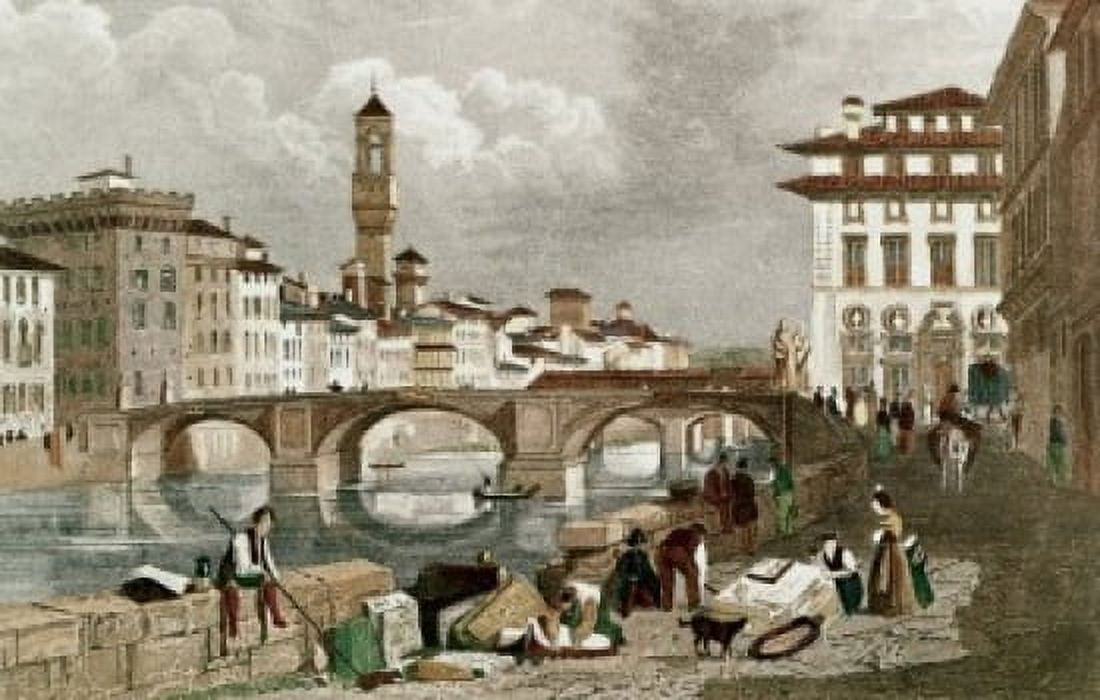 Ponte Santa Trinita World HistoryItaly(- ) Canvas Art - (24 x 36)