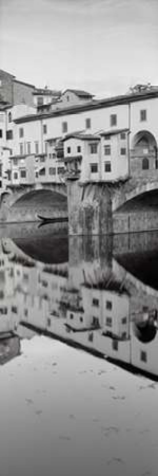 Ponte Vecchio - 1 Canvas Art - Alan Blaustein (8 x 24)