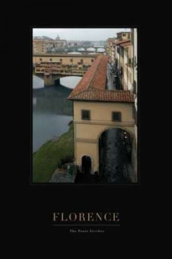 Ponte Vecchio II Canvas Art - John Warren (24 x 36)