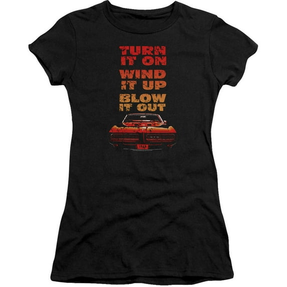 Pontiac Blow It Out Gto Girls Jr Black