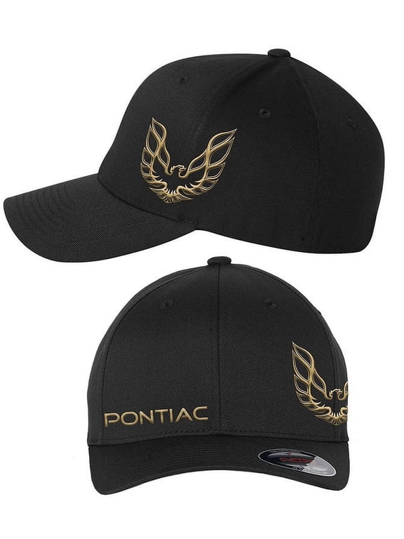 Firebird Black Flex Fit Hat - Adult Size