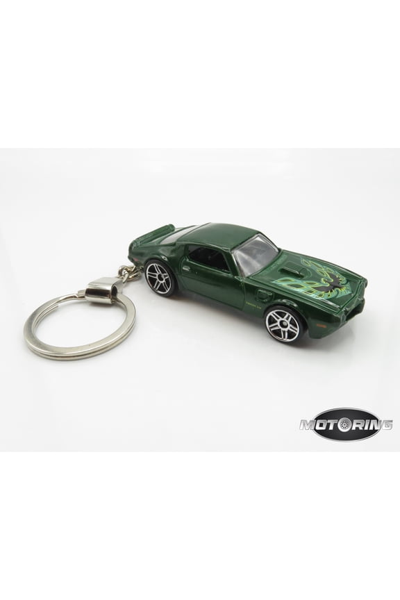 Pontiac Firebird Green Custom Novelty Car Keychain 1:64 Diecast Replica