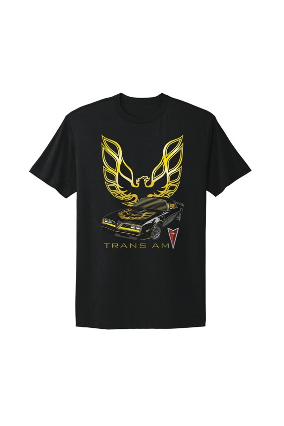 Pontiac Firebird Trans Am Black Gold T-Shirt
