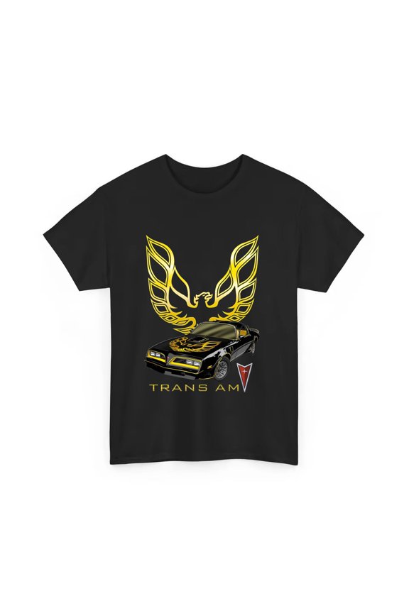 Pontiac Firebird Trans Am Black Gold T-shirt