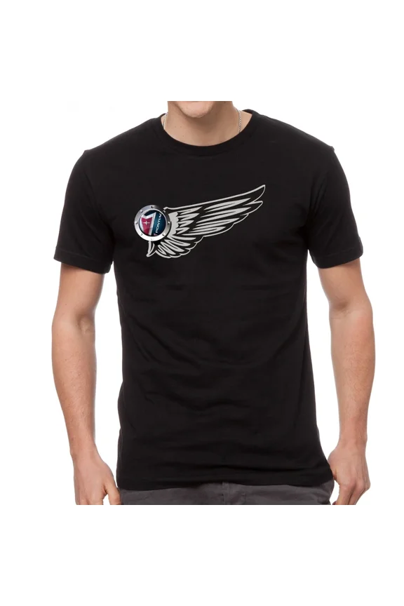 Pontiac Flügen Logo Fun Auto Schwarz T-SHIRT -838