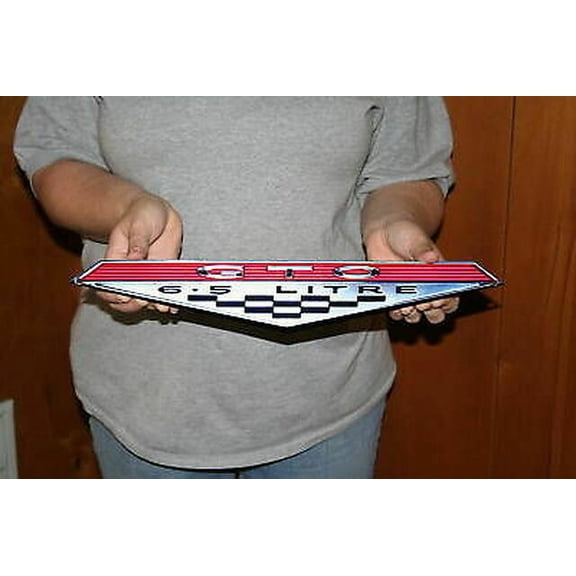 Pontiac GTO Rocker Panel Emblem Steel Sign