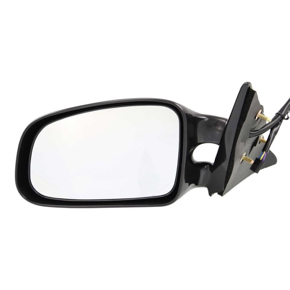 For Pontiac Grand Am 1999 2000 2001 Door Mirror Driver Side | Power | GT | Gloss Black | Paint to Match | Replacement For GM1320238 | 22613585, 22613597
