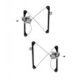 thumbnail image 1 of For Pontiac Grand Am 1999-2005 Power Window Regulator and Motor Assembly Driver and Passenger Side | Pair | w/ Motor | GM1350122, GM1351122 | 22702137, 22702138, 1 of 3