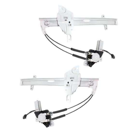 For Pontiac Grand Prix 1997-2003 Window Regulator Assembly Driver and Passenger Side | Pair | Front | Power | Cable Type | Sedan | Replacement For GM1350123, GM1351123 | 10315138, 10315137